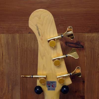 1998 Epiphone EBM-4 EBM 4 String Bass - Cherry w/ Epiphone Case image 10
