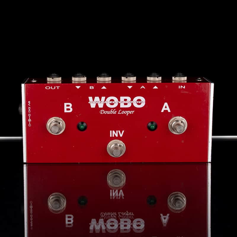 Used WOBO Guitar Electronics Double Looper Red image 1