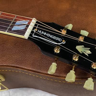 NEW ! Gibson Hummingbird Original - Antique Natural - Stunning Figured Spruce Top - WOW - 4.3 lbs - Acoustic Electric - Authorized Dealer - G07425 image 5