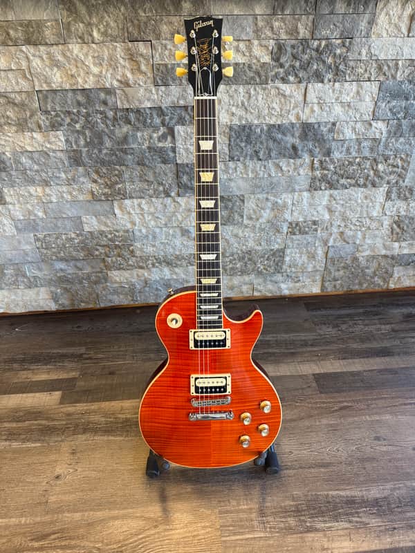 2013 Gibson Les Paul Slash Vermillion Burst 1 Of 1200
