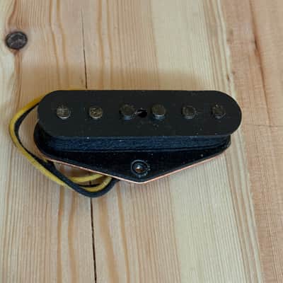 Fender  telecaster handwound pickup by Josefina Campos with relic nickel bridge image 1