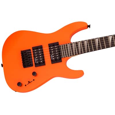 Jackson JS Series Dinky Minion JS1X, Amaranth Fingerboard, Safety Orange image 4