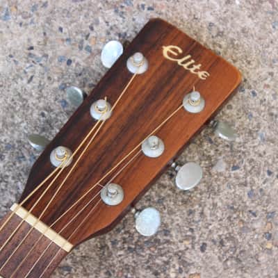1973 Takamine Elite F-170 Parlor Acoustic Guitar (Made in Japan