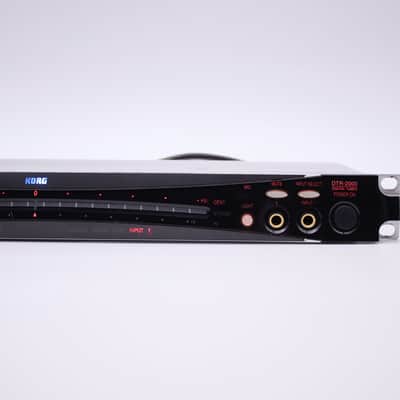 Korg DTR-2000 Rack Mount Chromatic Digital Tuner FedEx DHL Ship 023150 image 3