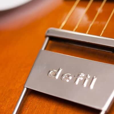 Defil Julia 1973 Tobacco Burst Violin Guitar image 8