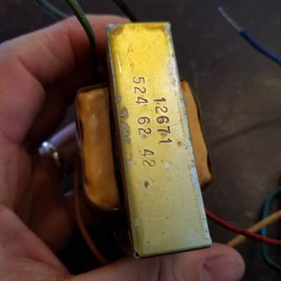 Triwek 12671 Voice of Music Vintage Output Transformer OT 11 Watt Tested 625:1 135:1 400:1 Tube Amp Audio 1959-1963 image 8
