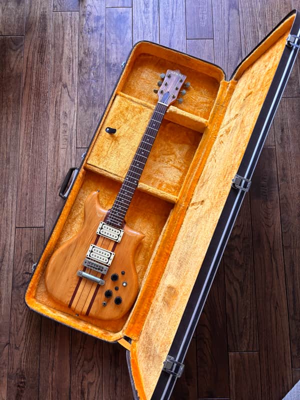 Rare 1979 Kawai F-1 Jr Electric Guitar Neck Through Natural MIJ