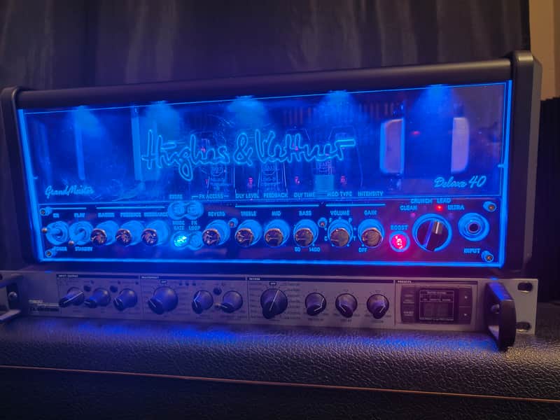 Hughes & Kettner GrandMeister Deluxe 40 4-Channel 40-Watt Guitar Amp Head 2017 - 2021 - Black image 1