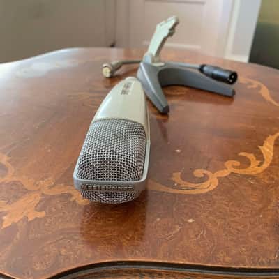 Sennheiser MD 421 N Cardioid Dynamic Microphone 1970s - White image 6