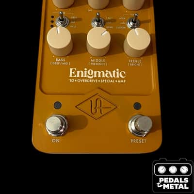 Universal Audio Enigmatic OD '82 Overdrive Special Amp 2024 - Present - Gold - X18708 image 3