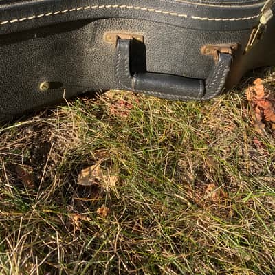 **Vintage** Guild Acoustic Guitar Case - Black Tolex image 3