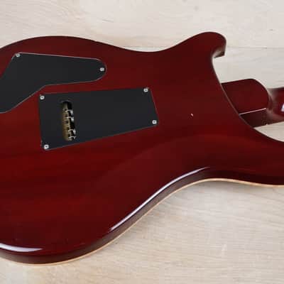 PRS Custom 22 Tremolo 10-Top 2001 Cherry Sunburst USA Core Dragon II PUs w/ Hard Case, Case Candy image 9