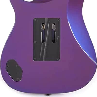 Ibanez RG550 Genesis Collection Electric Guitar, Maple Fingerboard, Purple Neon image 3