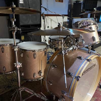 Ludwig Classic Maple Kit 2010’s - Champagne Sparkle (discontinued) image 3