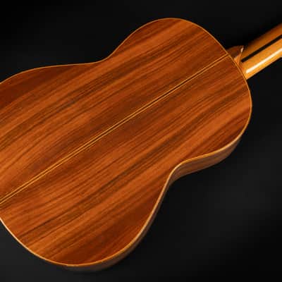 1993 Amalio Burguet 3M Cedar Indian Rosewood - Natural High Gloss | Vintage All Solid Spanisch Masterbuilt Classical Guitar Ebony Fretboard | Case image 13