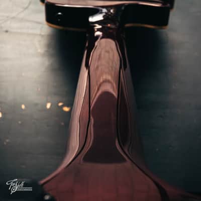 Grote Guitars 7-String Semi-Hollow HH Single-Cut Blonde Flame Maple 2014 image 14