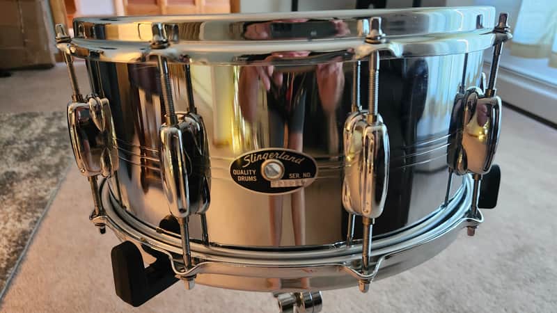 Slingerland Snare 90's - Chrome 14x6.5 image 1