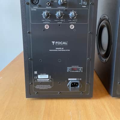 Focal Shape 65 6.5" Powered Studio Monitors (Pair) 2010s - Wood image 12