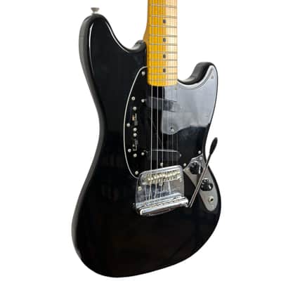 Fender Japan 77 Reissue Mustang 2007-2010 - Black image 2