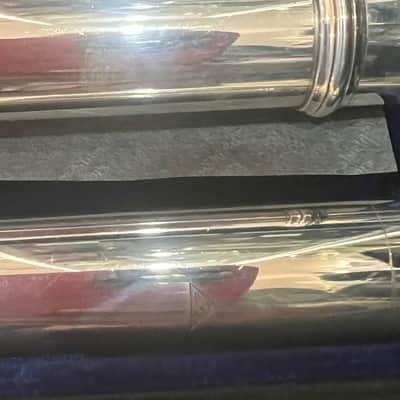 Powell Vintage Heavy Wall Commercial Flute 1980 - Silver Serial #5936 image 13