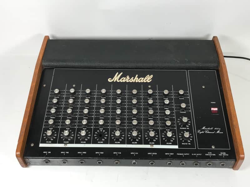 Marshall Mixer 8 1978 (Vintage Mixer/100W Amp Head) image 1