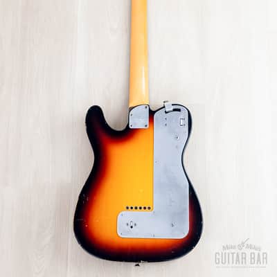 2011 Fender Custom Shop Masterbuilt Yuriy Shishkov 1963 Telecaster Thinline B-Bender Sunburst w/ Case, COA, Tags image 3