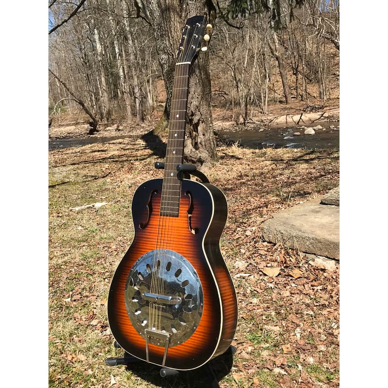 Harmony H1219/H1230 Resonator Sunburst 1940 image 1