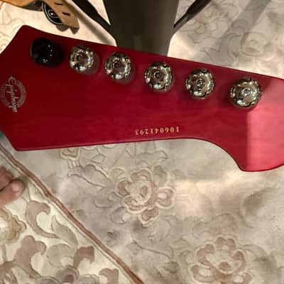 Epiphone "Inspired by Gibson Custom" '63 Firebird V 2026 - Present - Cherry image 2
