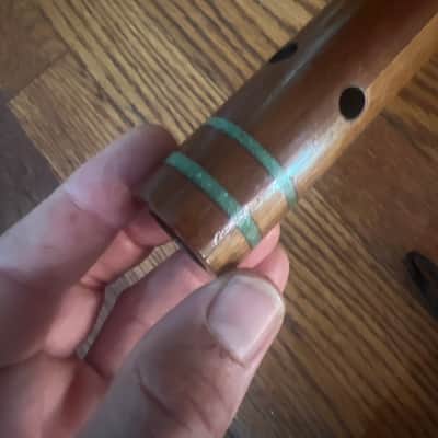 Long hair Native flute 2018 - Walnut image 2