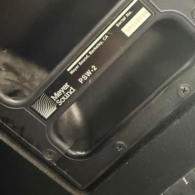 (4) Meyer Sound PSW-2 Powered Subwoofer image 2