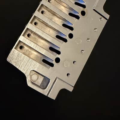 Fender Contemporary System one bridge plate 1984-1987 - Chrome image 2
