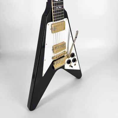 2020 Gibson Custom Shop Murphy Aged Jimi Hendrix 1969 Flying V - Ebony image 8