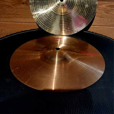 Paiste 10" Signatue and 2002 splash Pair 2000s - Traditional image 6