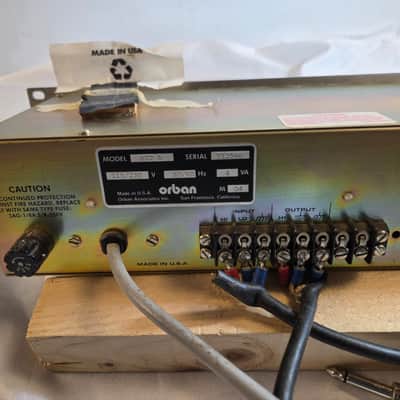 Orban 622A Dual-Channel 4-Band Parametric Equalizer 1990s - Blue image 6