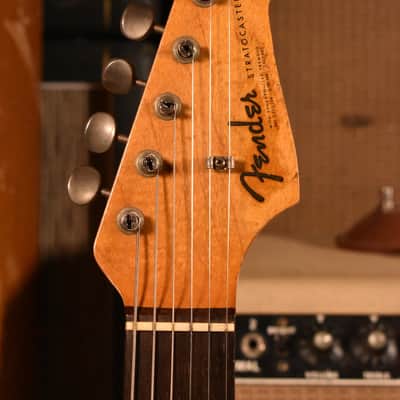 fender stratocaster 1964 Fiesta Red Korina Body image 9