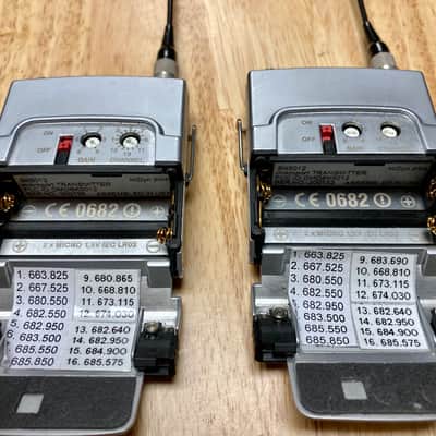 Sennheiser SK5012 - 662-686 body pack transmitters x2 *AUSTRALIA* image 2