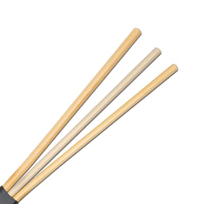 VIC FIRTH RM4 REMIX BRUSHES RATTAN/BIRCH image 5