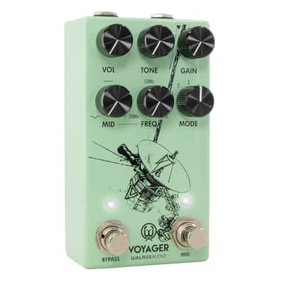 Walrus Audio Voyager Pre-Amp/Overdrive MKII Pedal - Seafoam - Open Box image 2