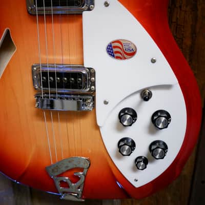 Rickenbacker 360 Fireglo Semi-hollow Electric - 2019 image 4
