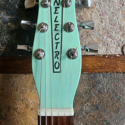 Danelectro U2 56 Reissue '90s w/mods - seafoam green image 5