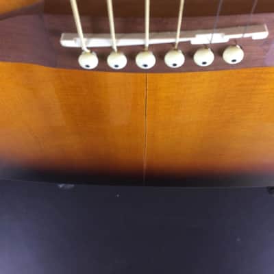 Fender Redondo Player Dreadnought Acoustic-Electric Guitar, Solid Spruce Top, Sunburst image 3