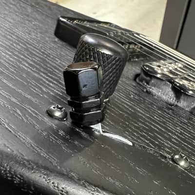 Kinnatone Black Hexagon 3 or 5 way Blade style Switch Tip Knob For Strat or Tele Charvel,Jackson,PRS, Ibanez and more image 2