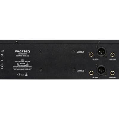 Warm Audio WA273-EQ 2-Channel British Microphone Preamp / EQ 2018 - Present - RAF Blue Gray image 4