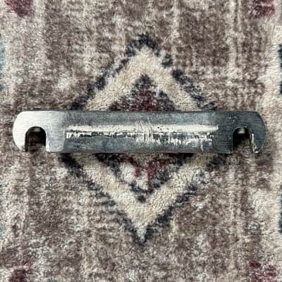 1950s Gibson Wrap Around Bridge / Tailpiece Vintage Nickel Lightweight Aluminum for Les Paul SG Special Junior Jr Epiphone Coronet Olympic! image 4