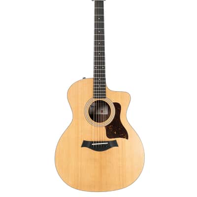 Taylor 214ce Grand Auditorium Spruce/Walnut Acoustic-Electric Guitar - Natural image 3