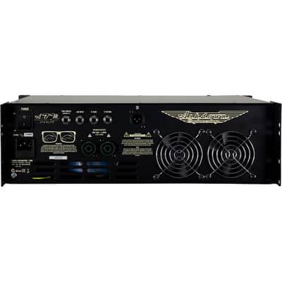 Ashdown Engineering ABM-600-DR-EVO IV 600W Dual-VU Magnifier Rackmount Bass Head with Valve Drive Preamp (3 RU) image 5