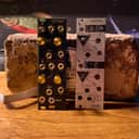 Make Noise Optomix Rev 1 Module 2008 - 2016 - Black Dusty Clouds Faceplate/Gold Knobs (Silver Faceplate included)