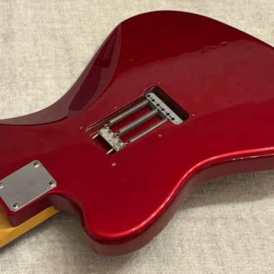 1997 Squier Jagmaster Vista Series Candy Apple Red 24" Scale 1st Issue MIJ Japan image 15