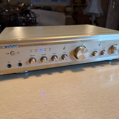 Very Rare Winner AD-980 Super Digital Karaoke Pre-Amplifier Gold Serviced image 2