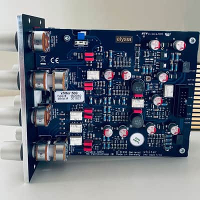 Elysia xfilter 500 Stereo 500 Series Equalizer Module 2010s - Blue image 4